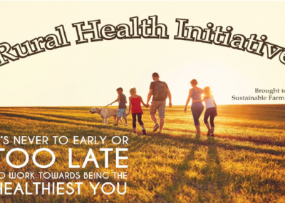 Rural Health Initiative- Carstairs Alberta- June 8th/2021